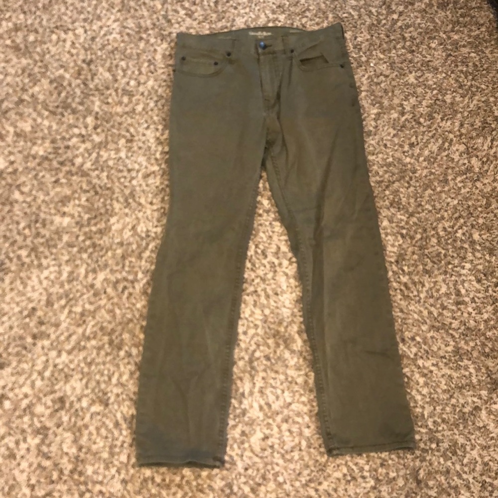 Olive Green Chinos